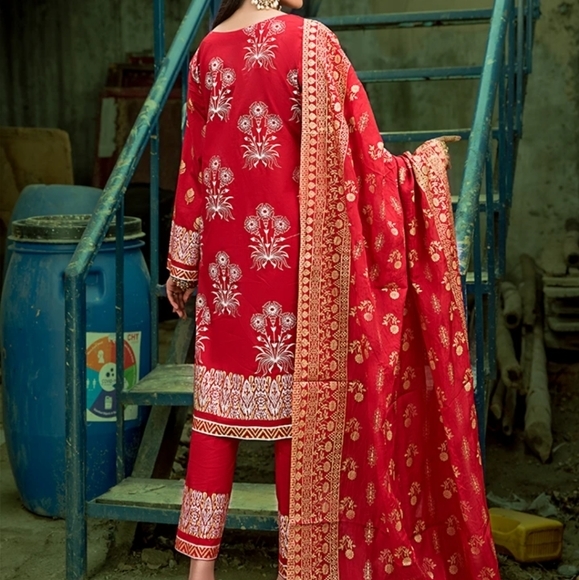 Pakistani 1 piece screen print kameez/Kurta FINAL PRICE - Picture 3 of 9